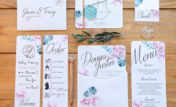 Wedding stationery